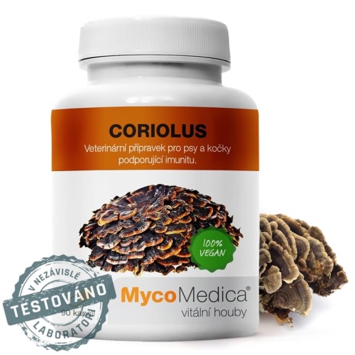 MycoMedica Coriolus 500 mg 90 kapslí