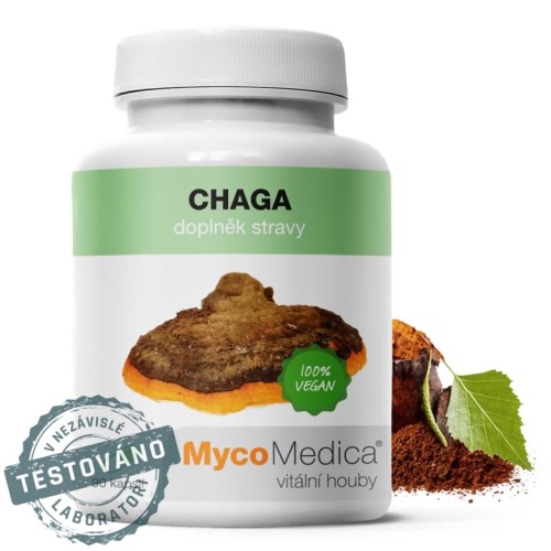 MycoMedica Chaga 500 mg 90 kapslí