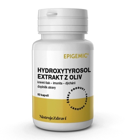 Epigemic Hydroxytyrosol extrakt z oliv 60 kapslí