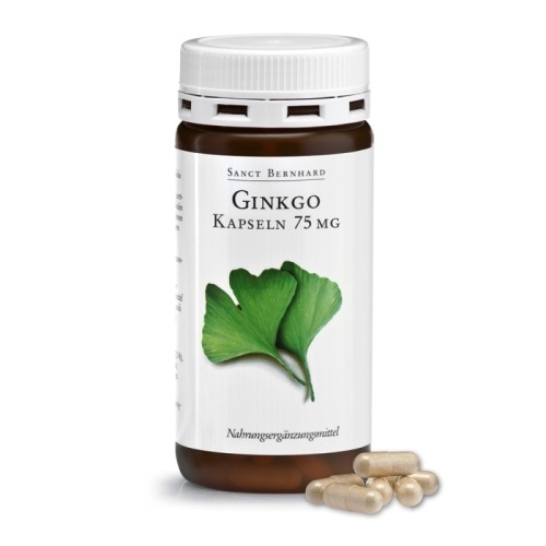 Sanct Bernhard Ginkgo Biloba 75 mg 240 kapslí