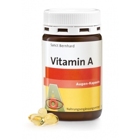 Sanct Bernhard Vitamin A 800 μg 180 kapslí