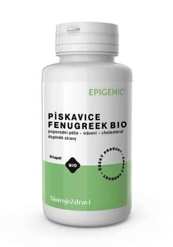 Epigemic Pískavice Fenugreek BIO 90 kapslí