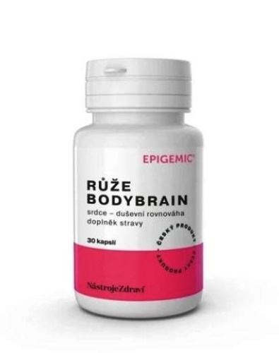 Epigemic Růže BodyBrain 30 kapslí