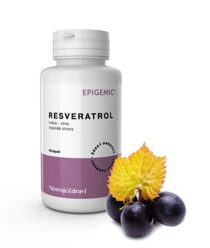 Epigemic Resveratrol 60 kapslí