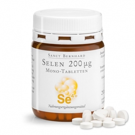 Sanct Bernhard Selen 200 μg Vegan 250 tablet