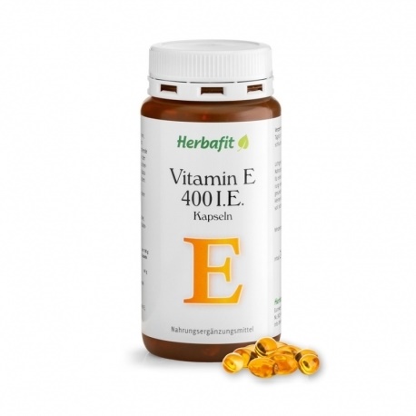 Herbafit Vitamin E přírodního původu 400 I.E. 240 kapslí