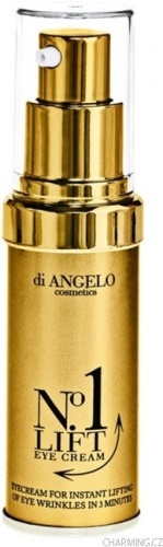 Di Angelo No.1 Lift Liftingový oční krém pro okamžité odstranění vrásek 15 ml