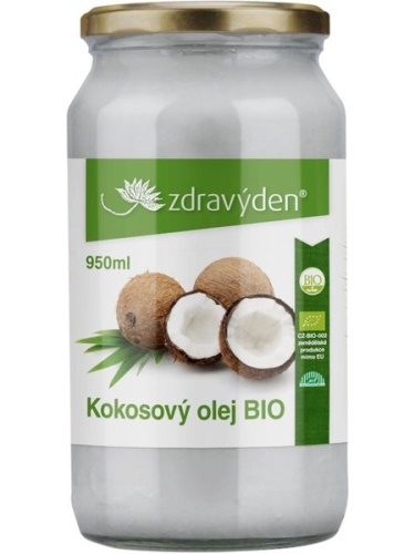 Zdravýden Kokosový olej BIO 950 ml