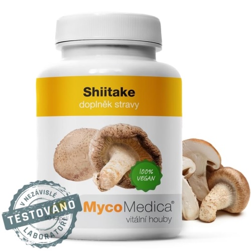 MycoMedica Shiitake 500 mg 90 kapslí