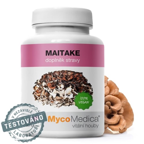 MycoMedica Maitake 500 mg 90 kapslí