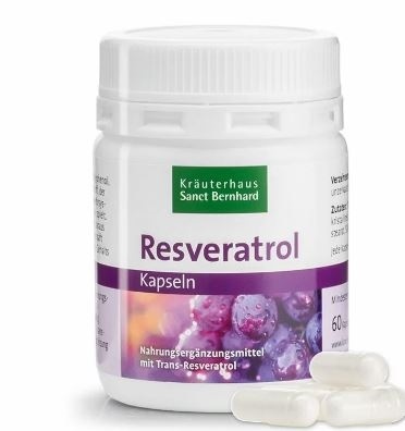Sanct Bernhard Resveratrol 240 mg 60 kapslí